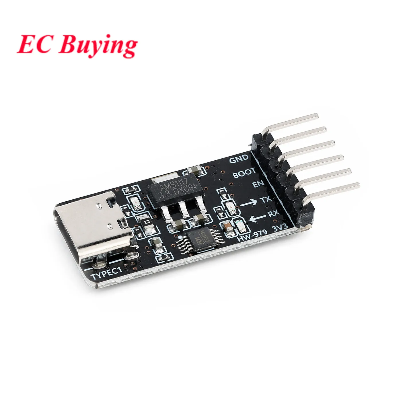 5Pcs/1pc ESP32 Auto Downloader ESP32-S/C ESP8266 Automatic Downloader Module Auto Programmer USB to Serial TTL Type-C 3.3V
