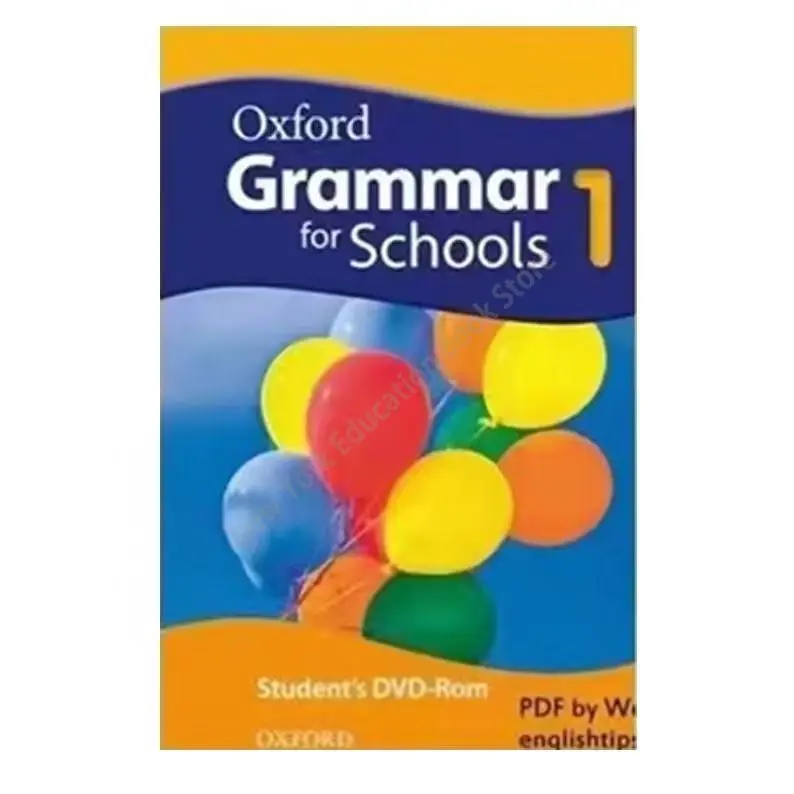 5 Books Oxford Grammar For Schools 1-5 English Learning Picture Book Textbook for Kids 6-12 Years