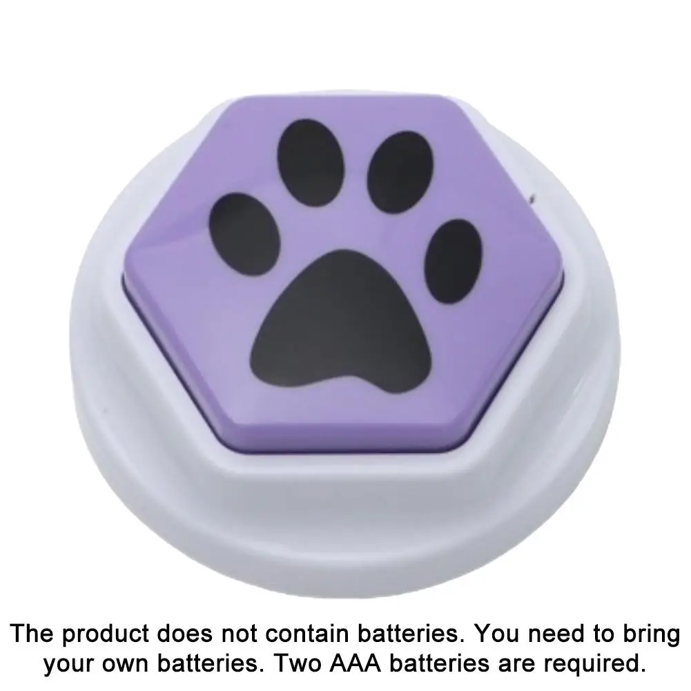 Recordable Talking Buttons for Dogs Cats 30 Second Clear Voice Recording Pet Training Communication Buttons High Sensitivity