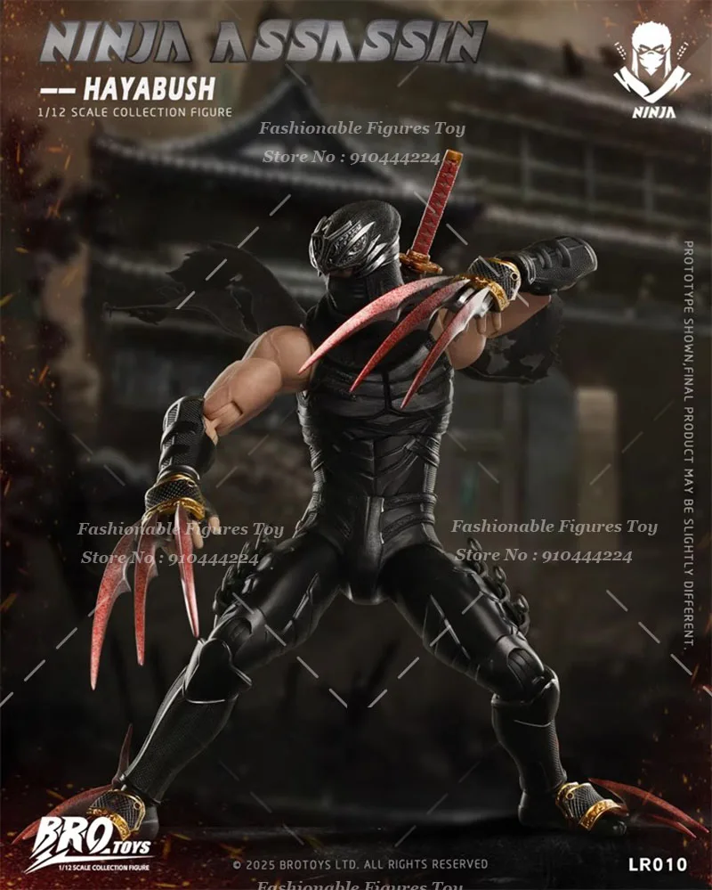 IN STOCK BROTOYS LR010 1/12 Men Soldier Ninja Assassin Falcon Full Set 6Inch Action Figure Model Collectible Toys Dolls