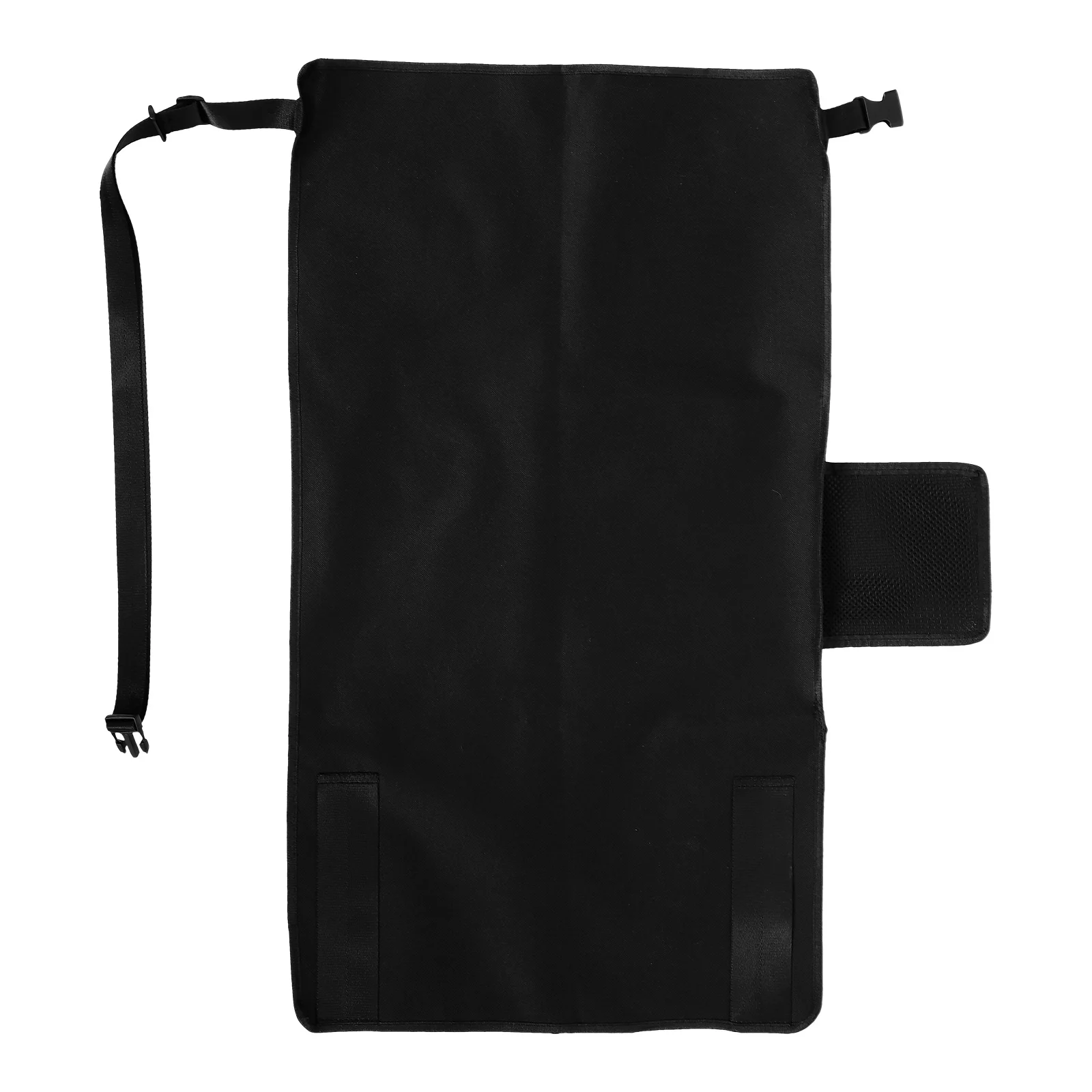 موسع مقعد الطائرة أسود 79x44 دواسات السيارة مسند القدمين سرير سفر طفل محمول رحلات طويلة الراحة دعم قوي