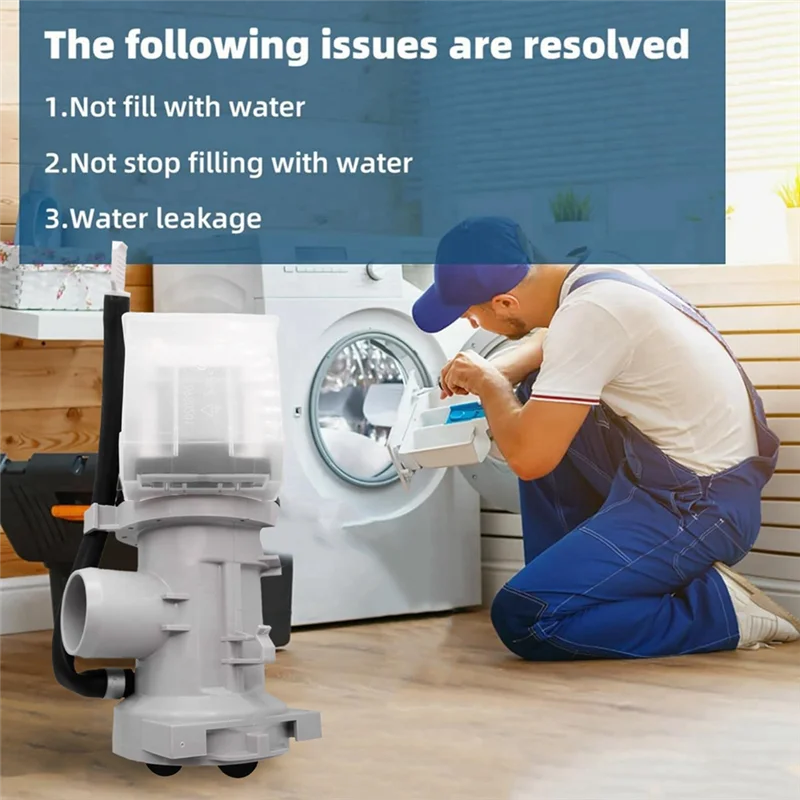 A98G-For  Drum Washing Machine Compatible 5859EN1004J Exhaust Washing Machine Water Drain Pump Motor New Replacement Part