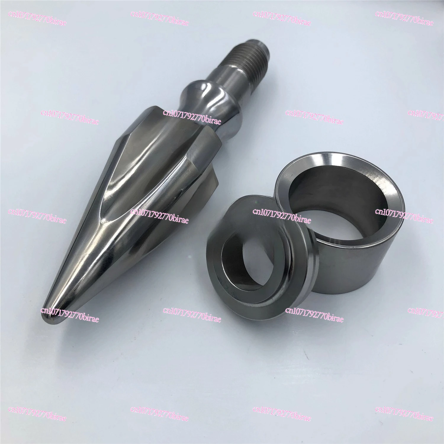 Alloy Full Hard Injection Molding Machine Screw Head Three-piece Set Reverse Stop Ring Rubber Head