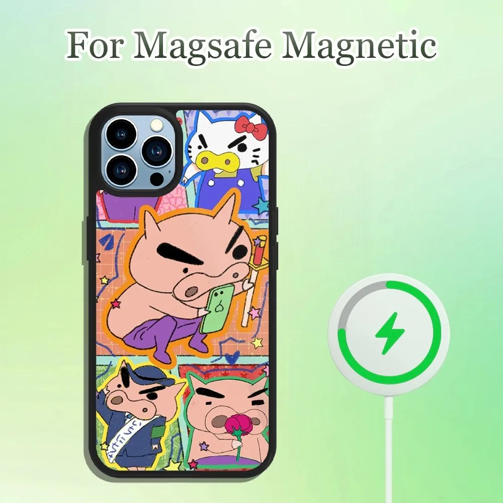 Buriburis Amine Zaemons C-Chan  Phone Case For iPhone 13 12 11 14 15 Pro Max Plus Magsafe Magnetic Wireless Charging