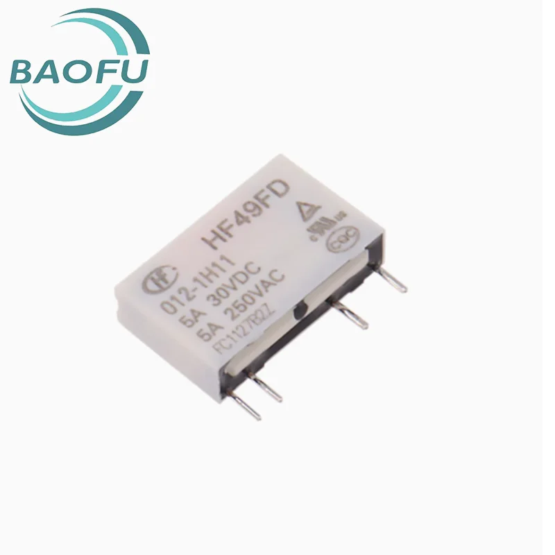 Реле HF49FD-005-1H11 HF49FD-012-1H11 HF49FD-024-1H11 5A4 контакт