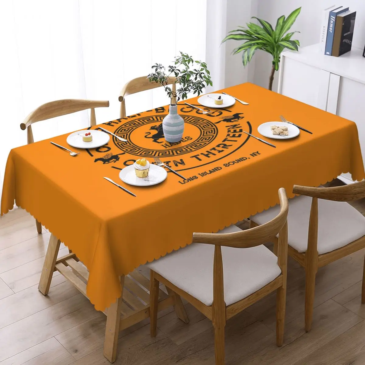 Cabin Thirteen Hades Percy Jackson Camp Half-Blood Rectangular Tablecloth Table Cover for Festival Party Decorations Table Cloth