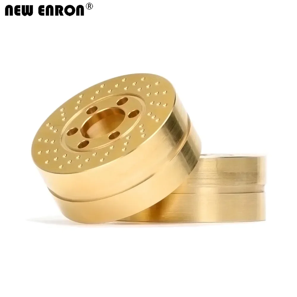 النحاس الثقيلة 1.55 1.9 2.2 وزن عداد العجلات الداخلية لجزء سيارة RC 1/10 الزاحف المحوري SCX10 Traxxas TRX4 TRX6 CC01 D90 #2