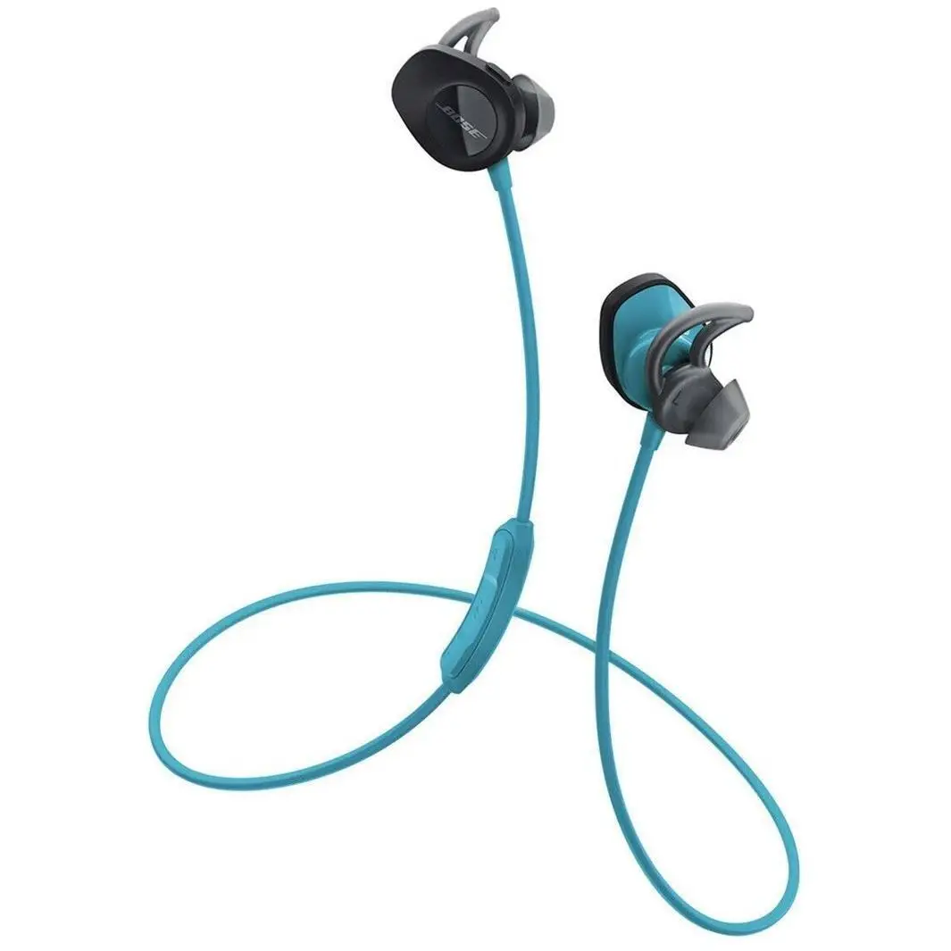 Soundsport Draadloze Bluetooth In Oor Koptelefoon Oordopjes Aqua Blauwe Sport Oordopjes