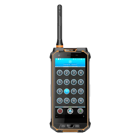 AORO M5 IP68 Rugged Phones Waterproof Android 8000mAh Smartphone Rugged Phone Poc Dmr Uhf Radios Talkie Walkie