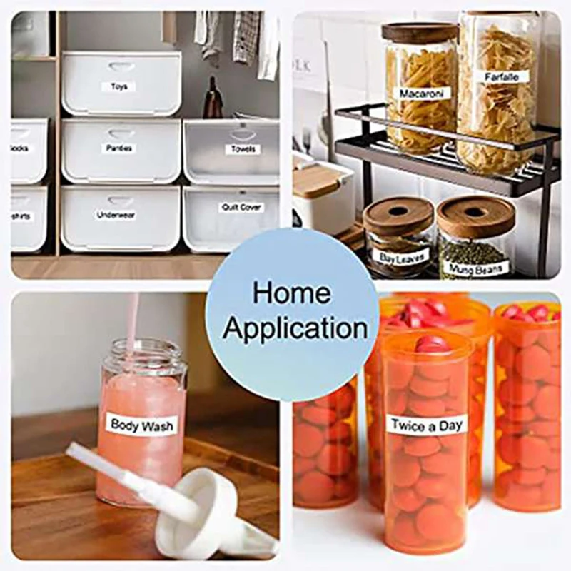 Hot-A39R-18Mm TZC Label Ribbon Label Printing Paper For Brother Labeling Machine Printer Label Sticker Label Tape