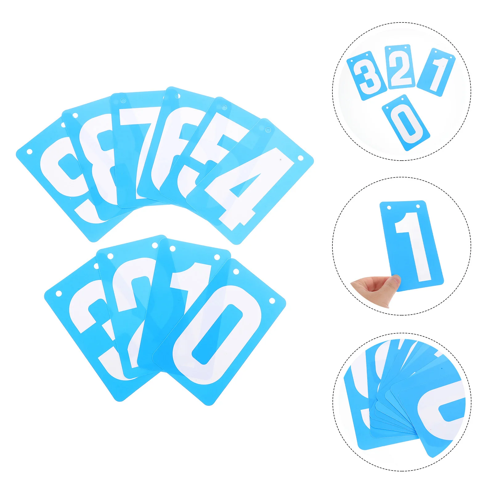 Tarjetas de grabación de puntuación, marcador con tapa para deportes, accesorio portátil para partido, tabla con tapa, tableros de puntuación de competición, 10 Uds.