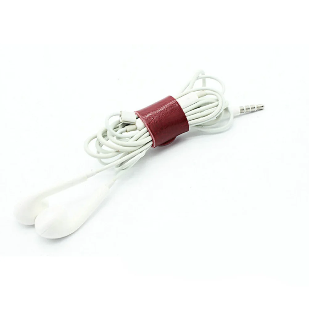 

15Pcs Cable Straps Professional Wire Organizers Snap Button Design for Home Office Travel Data Line Earphone Winder