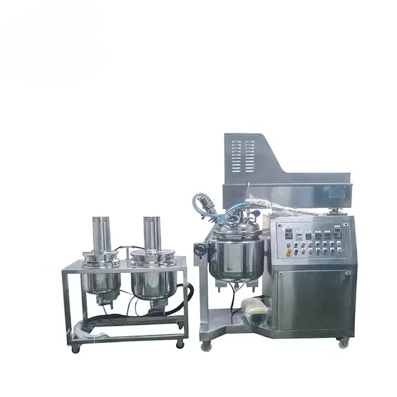 Homogenizer emulsifier mixers for industrial ointments and syrups