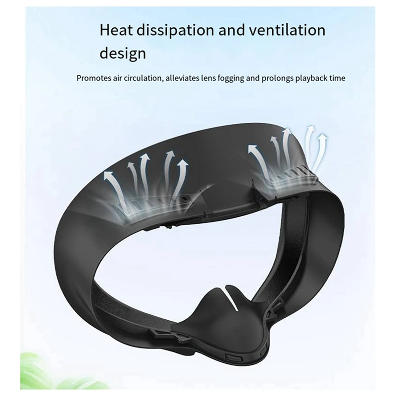 Máscara almofada facial para oculus quest 3s almofada protetor de máscara almofada de olho para meta quest 3 s acessórios