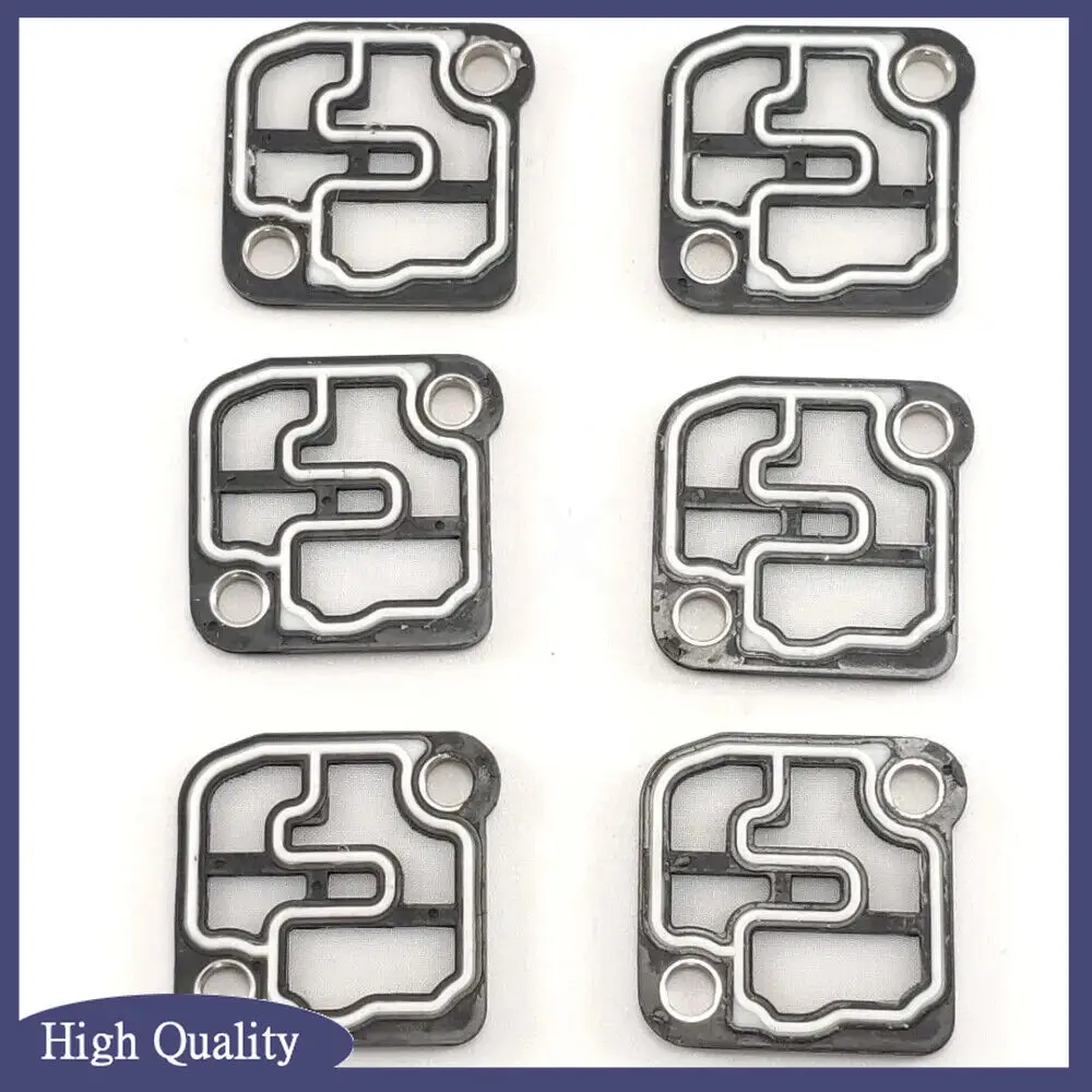 

5Pcs DQ380 0DE DQ500 Auto Transmission oil pressure Shift Solenoid Filter Gasket 02E321371E