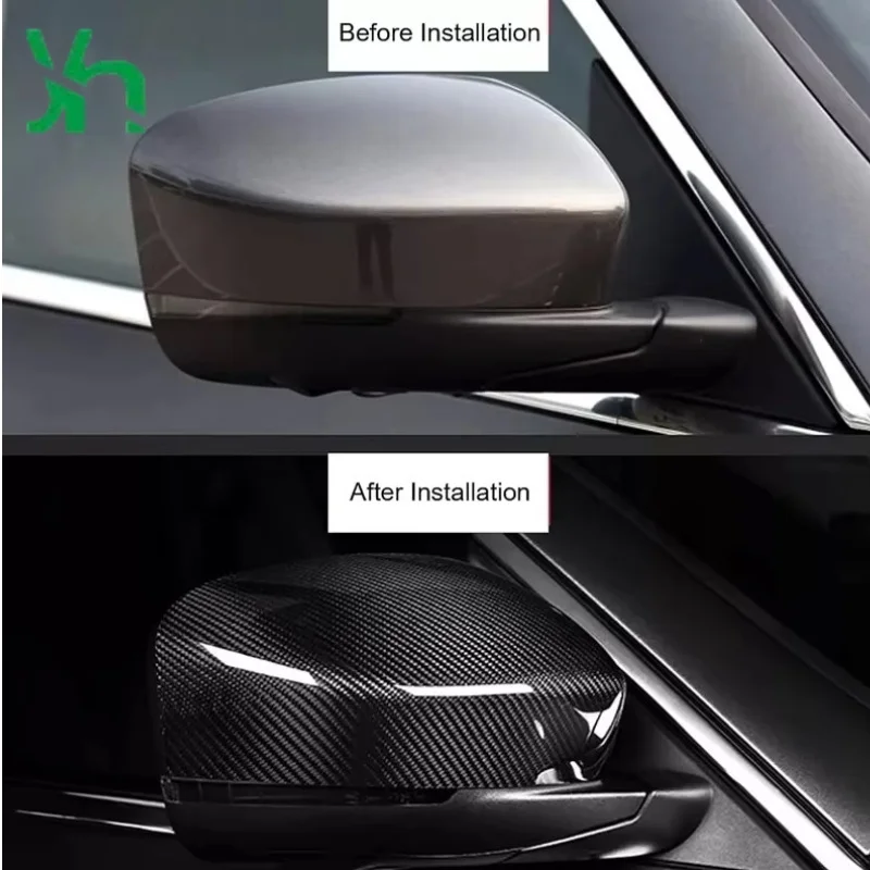 カーボンファイバーリアビューミラー 車外アクセサリー マセラティ ギブリ クアトロポルテ (2017-) サイドミラーカバー