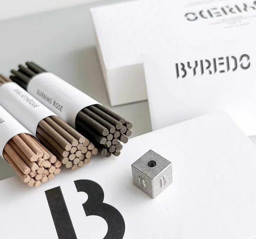 Byredo 60pcs Incense Sticks Trois Encens Gift Set Bibliothèque