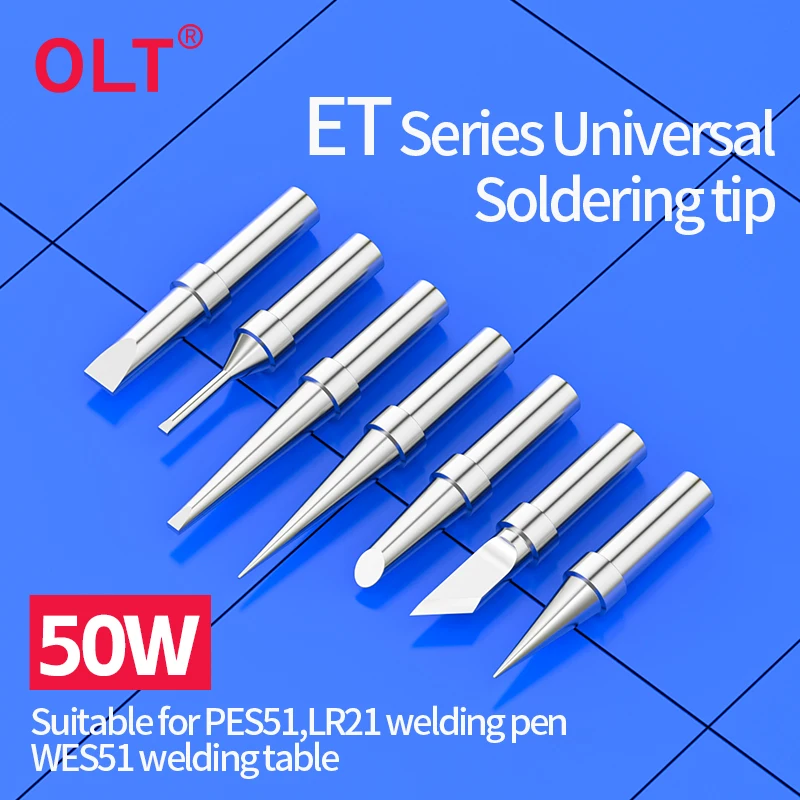 Punte Per Saldatore Weller Et Eta Etb Etc Etd Etgw Eth Etkn Etl Eto Etp Etr Ets Ett Etu Per Saldatore WESD51 WESD50