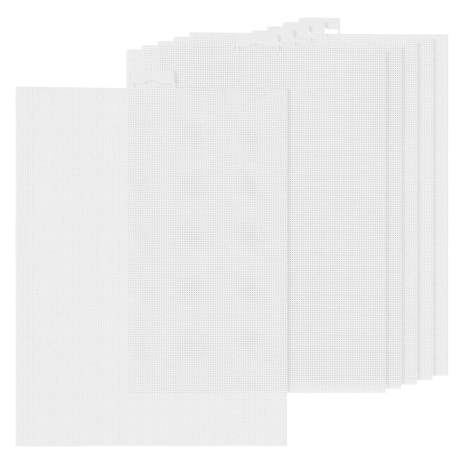 6pcs Plastic Canvas Sheets Cro - огляд і ціна Embroidery X Stitch