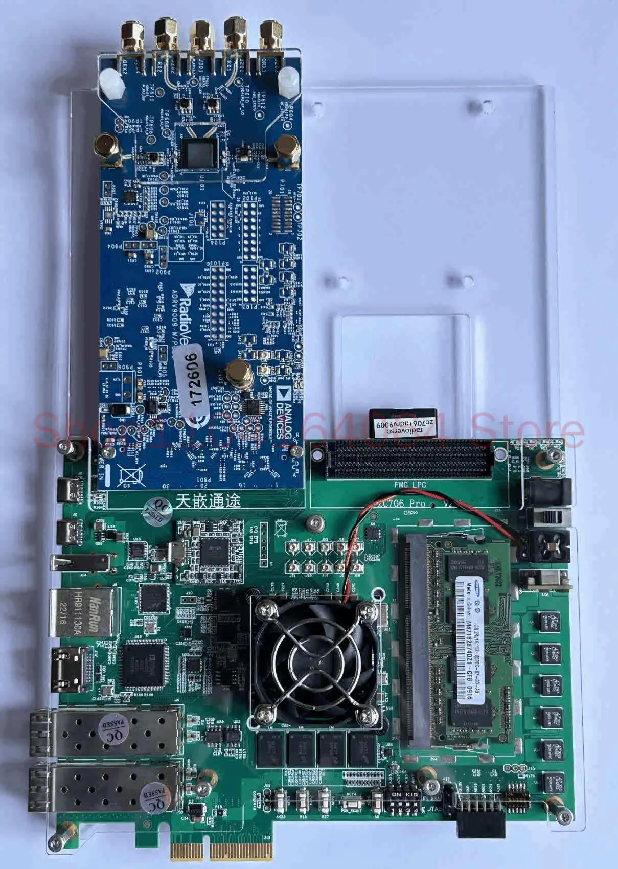 ZC706+ADRV9009 Software Defined Radio Development Board with High Speed and High Bandwidth