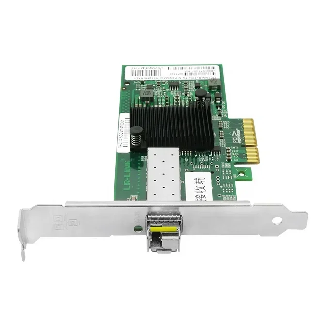 FOR LREC9710HF-TX/RX PCIe x4 Gigabit 1000Base-X Uni-directional SFP Fiber Optical Adapter For Gateway