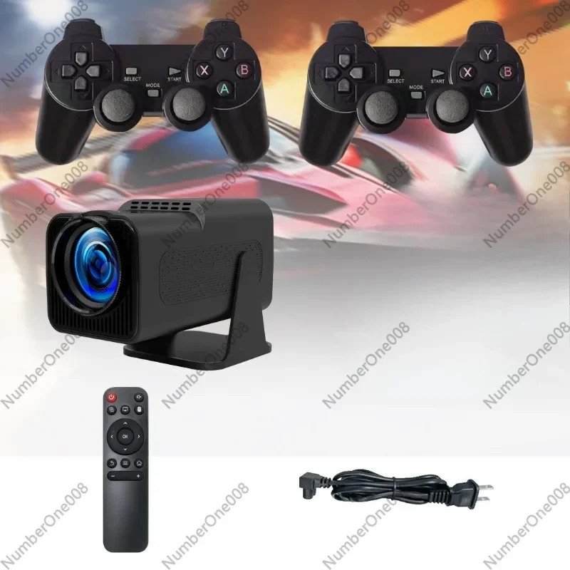 Smart 4K Gaming Projector, Home Theater 1080P Projector with Android System, Retro Game Console Compatible
