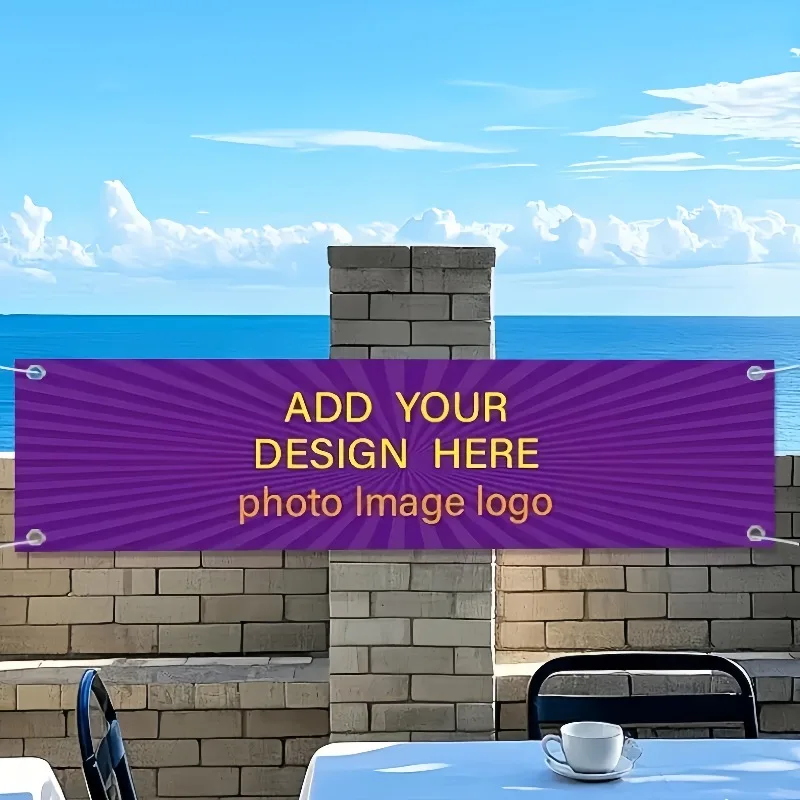 Banderas Personalizadas, Pancartas, Texto Impreso y Fotos para Publicidad, Banderas de Equipo para Exteriores, Pancartas para Fi