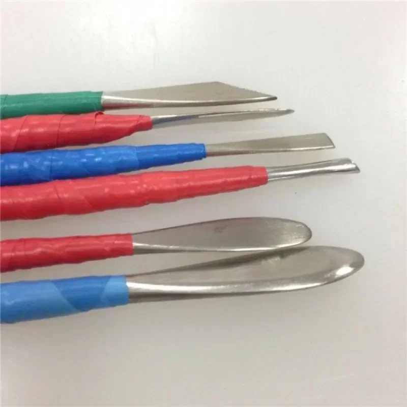 6pcs/set Cay Tools Pottery Sculpture Handmade Art DIY  Clay Tool Stainless Steel Double Heads Handicraft Tools Polymer Clay