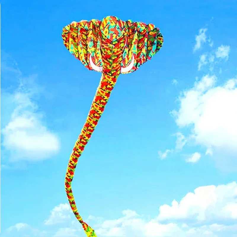 Free shipping elephant kite flying soft giant kite reel nylon show kite professional kite kitesurf equipment inflatable toys koi