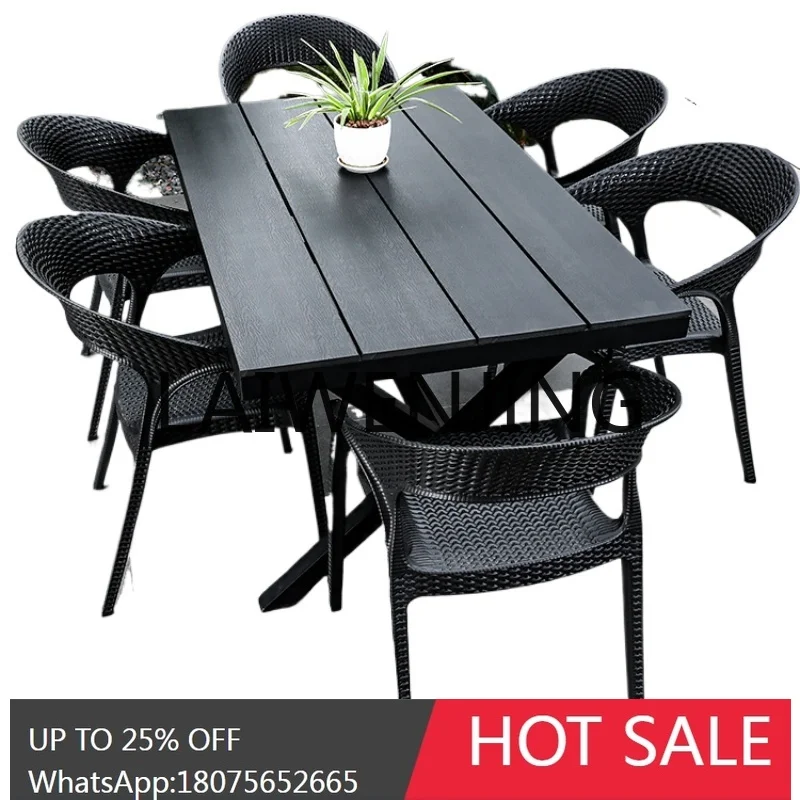 

RWJ Outdoor Desk-Chair Outdoor Stall Outdoor Leisure PE Rattan Chair Leisure Chair