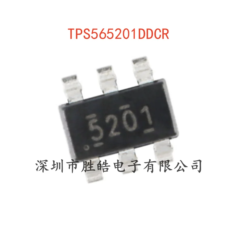 

(10PCS) NEW TPS565201DDCR Synchronous Step-Down Regulator Chip SOT-23-6 TPS565201DDCR Integrated Circuit