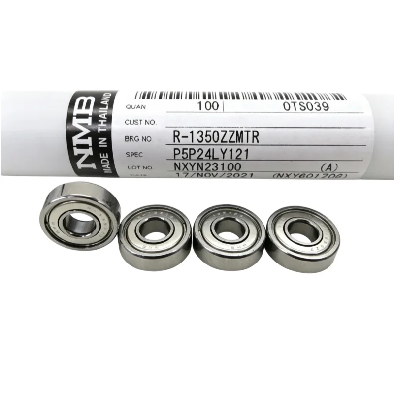 20 Stück/100 Stück NMB Minebea Hochgeschwindigkeitslager R-1350ZZ 5*13*4mm 695ZZ Miniatur-Kugellager 1350 695 5x13x4 mm – Detail 2