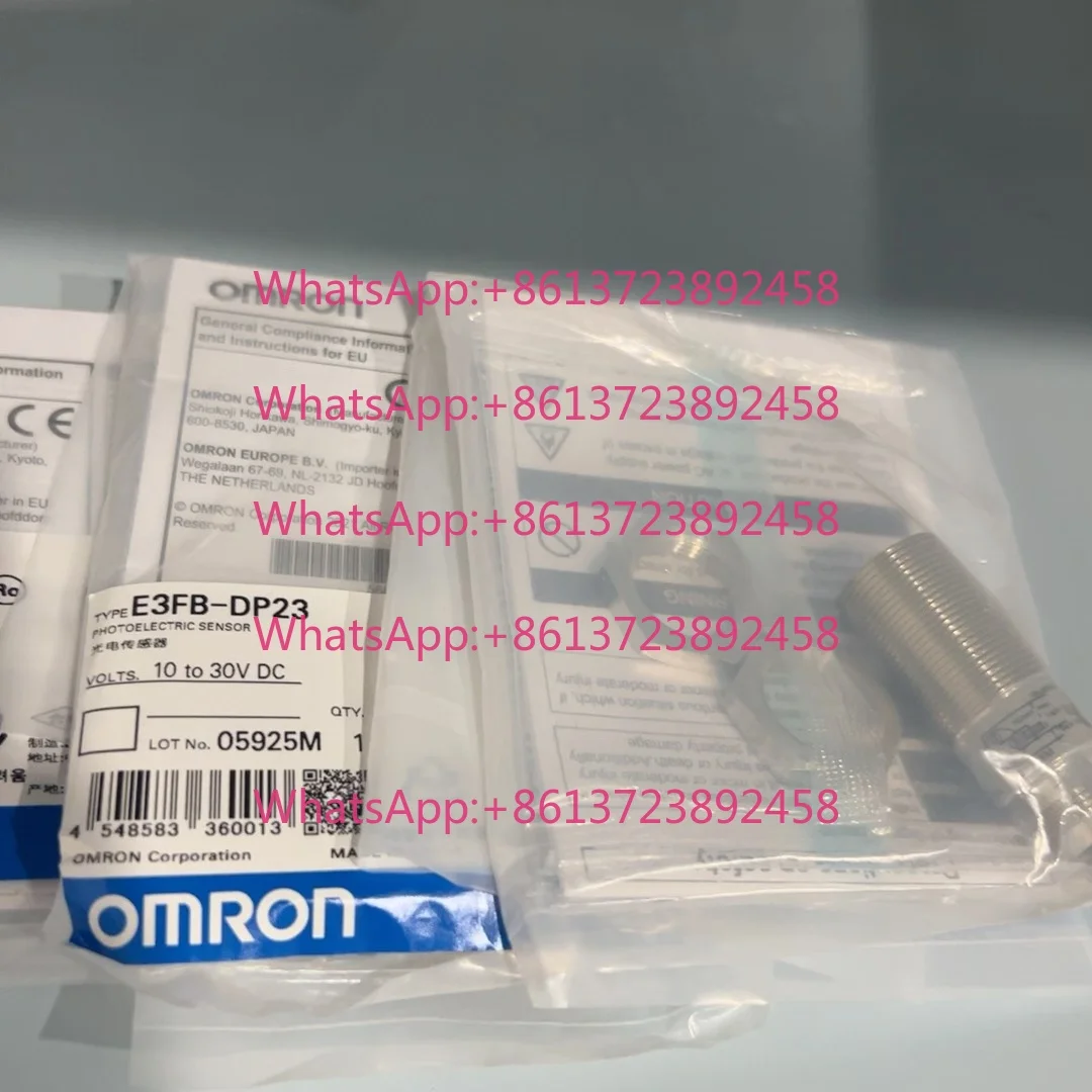 Omron E3FB-DP23 photoelectric sensor, original and genuine, brand new in stock.