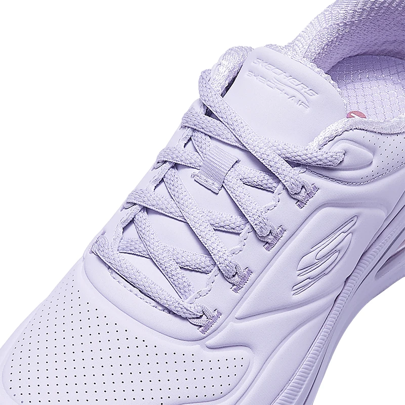 Skechers original mulher tênis de corrida couro rendas até tênis ao ar livre antiderrapante esportes tênis leve feminino sapatos caminhada