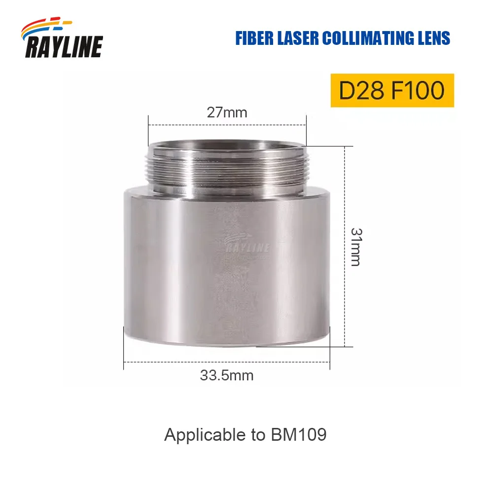 Raytools Laser Head Collimating Focus Lens with Holder D28/30 F100/F125/F150/F155/F200 for BM110 BM111 BM112