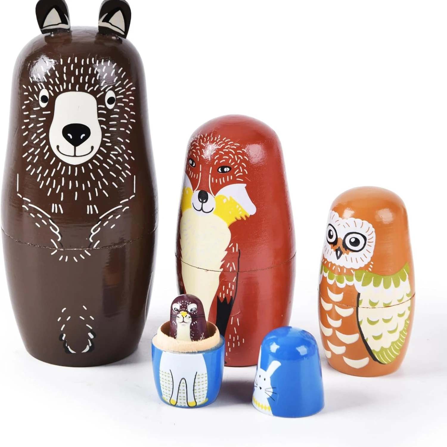 5PCS 6" Handmade Ru…