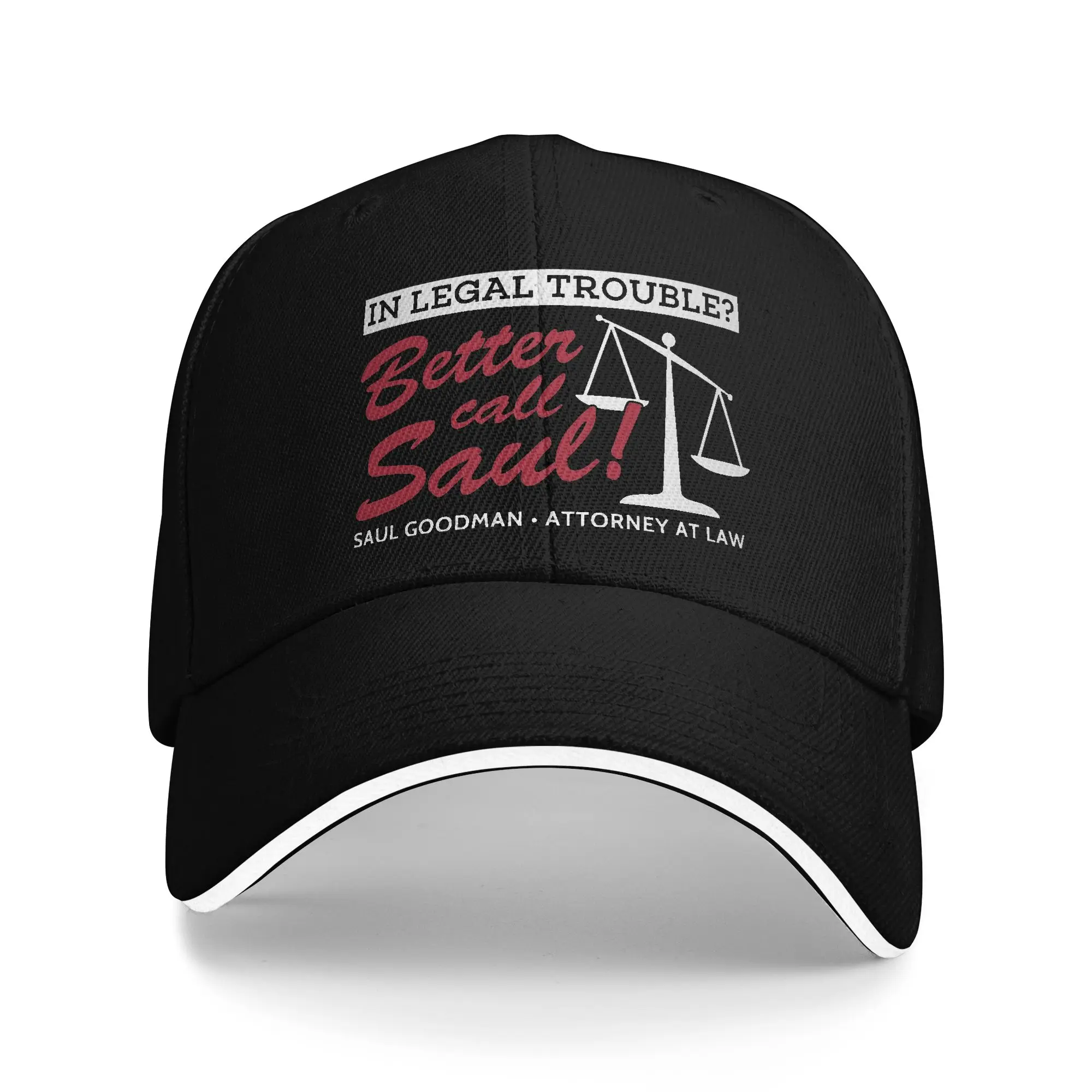 Adult Better Call Saul Cap Hip-Hop Baseball Cap Snapback Caps  Hats Sun Hats Adjustable Racing Cap Summer