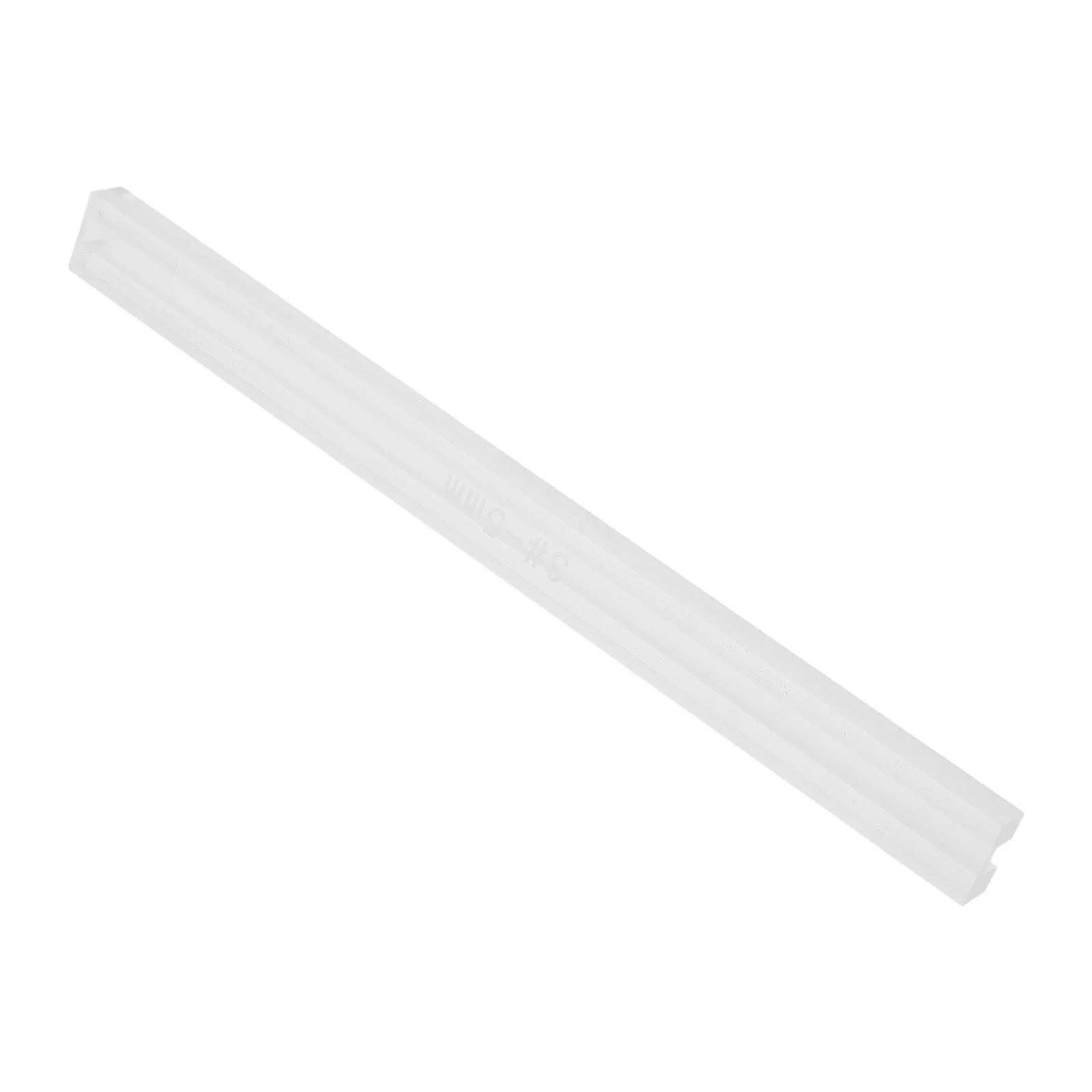 

Zipper Gluing Tool 5mm Acrylic Anti-overflow Ruler Handmade Craft Supplies Sewing Tailoring Accessory Zipper Glue Spacer