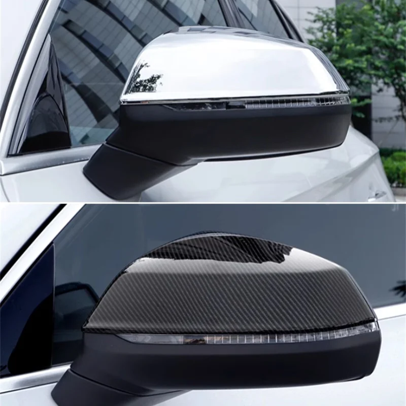 

For Audi Q5l q7 2018-2023 Exterior Styling Accessories Carbon Rearview Turning Mirror Protective Decoration Cover
