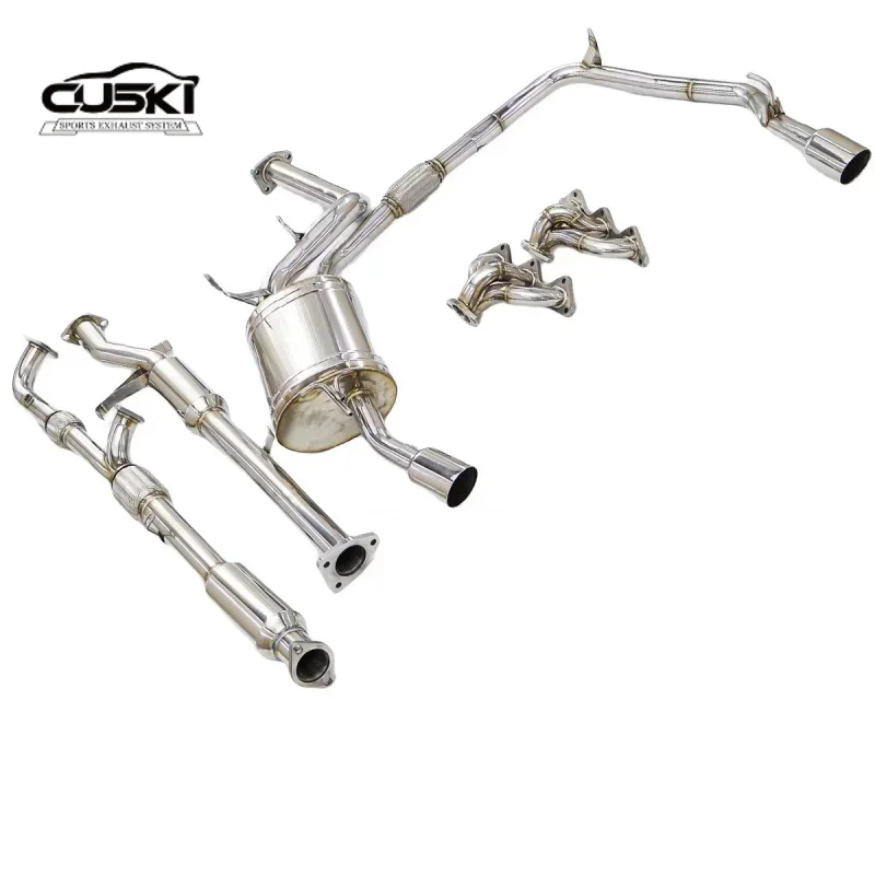 High Flow cat-back exhaust for MITSUBISHI 3000 GT 3.0 1992-2019  quality stainless steel Exhaust Modification Car Exhaust pipe