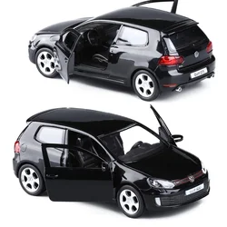 1:36 Volkswagens Golf 6 GTI Alloy Car Model Diecast Metal Toy Vehicles Car Model Simulation Doors Can Open Collection Kids