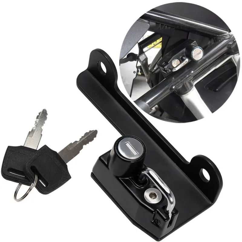 Motorcycle Helmet Lock with 2 Key for BMW R1200GS R1200 GS LC Adventure ADV 2014 2015 2016 2017 2018 R1250GS 2019 2020 2021 2022