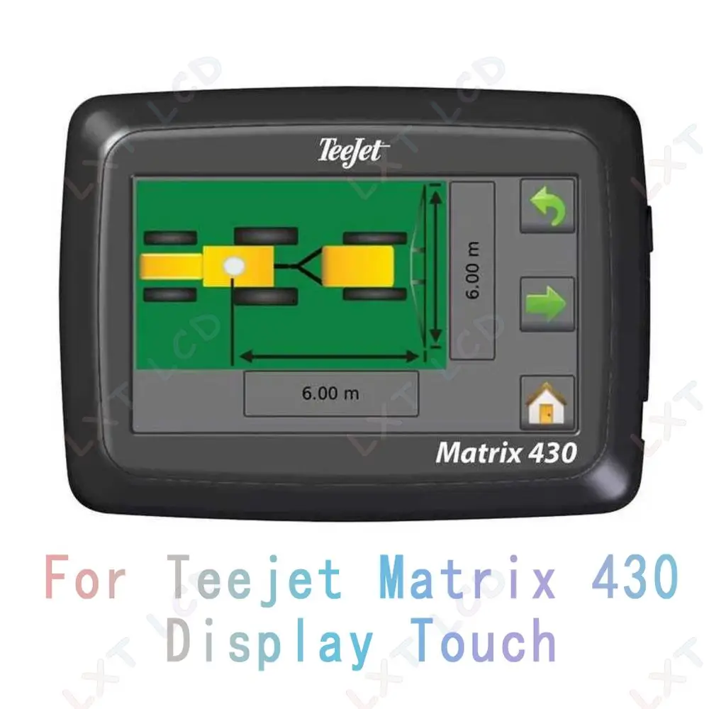 

ЖК-экран для Teejet Matrix 430, оригинальный 4,3-дюймовый сенсорный ЖК-дисплей для Teejet Matrix 430, дигитайзер, экран