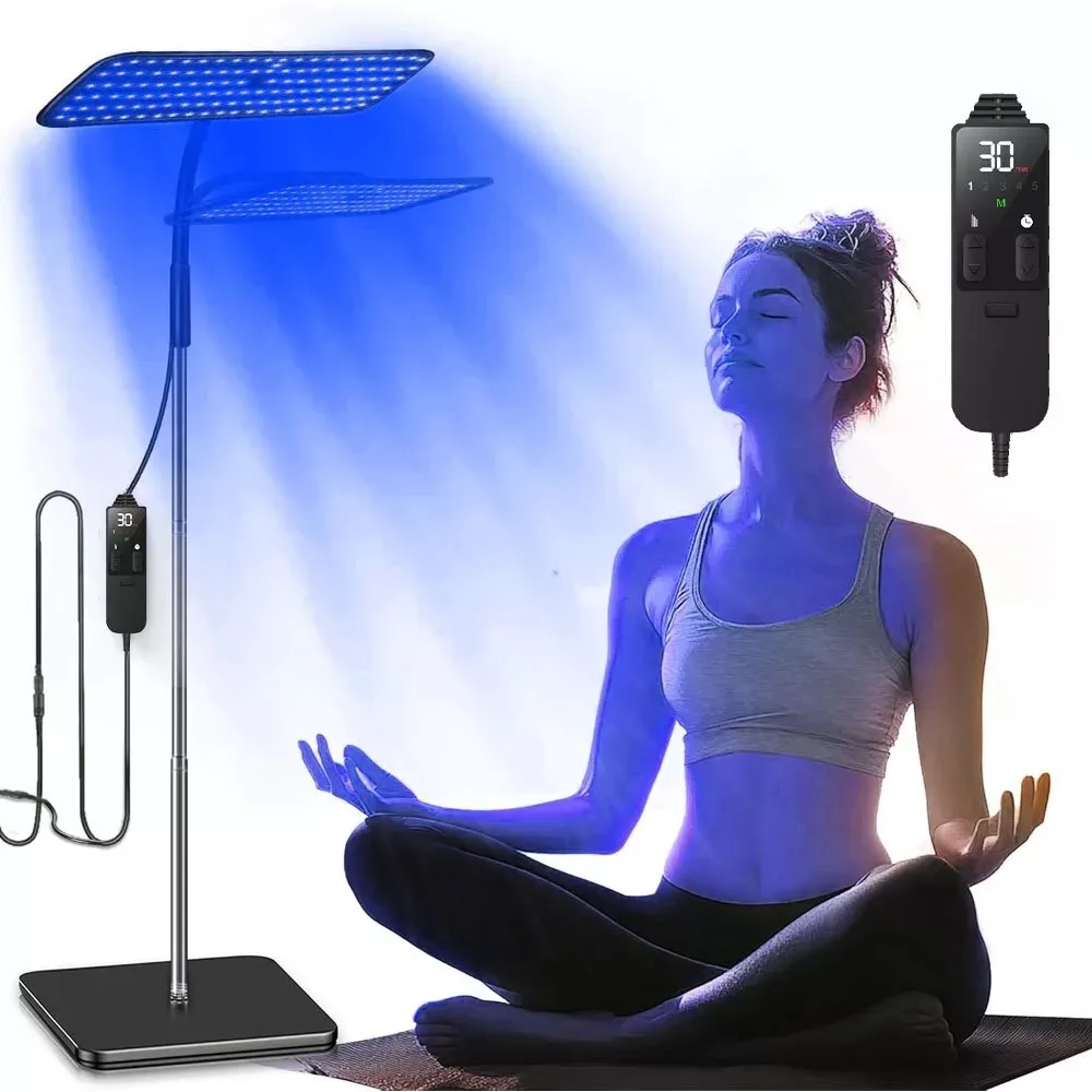 

Лампа для солярия 225 Blue Light с 48 светодиодами, длиной волны 460+490 нм, для загара лица и тела