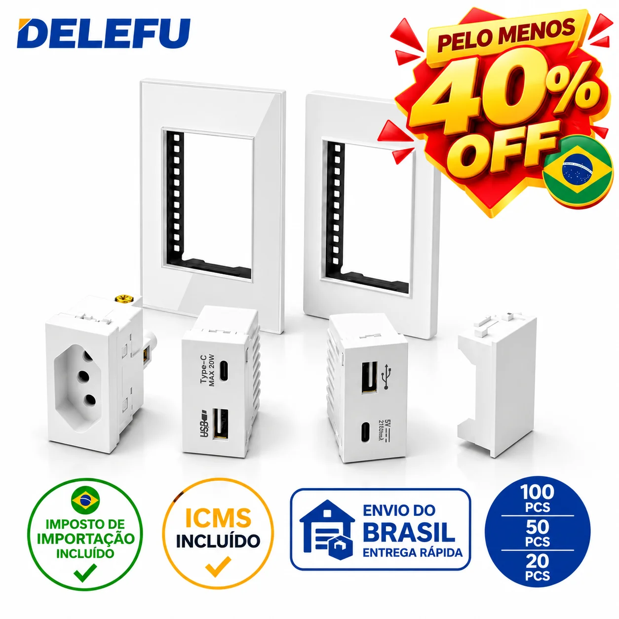 delefu-prise-modulaire-bresilienne-10a-20a-usb-type-c-10w-20w-painel-sc78-verre-ou-c3-pc-stock-au-bresil