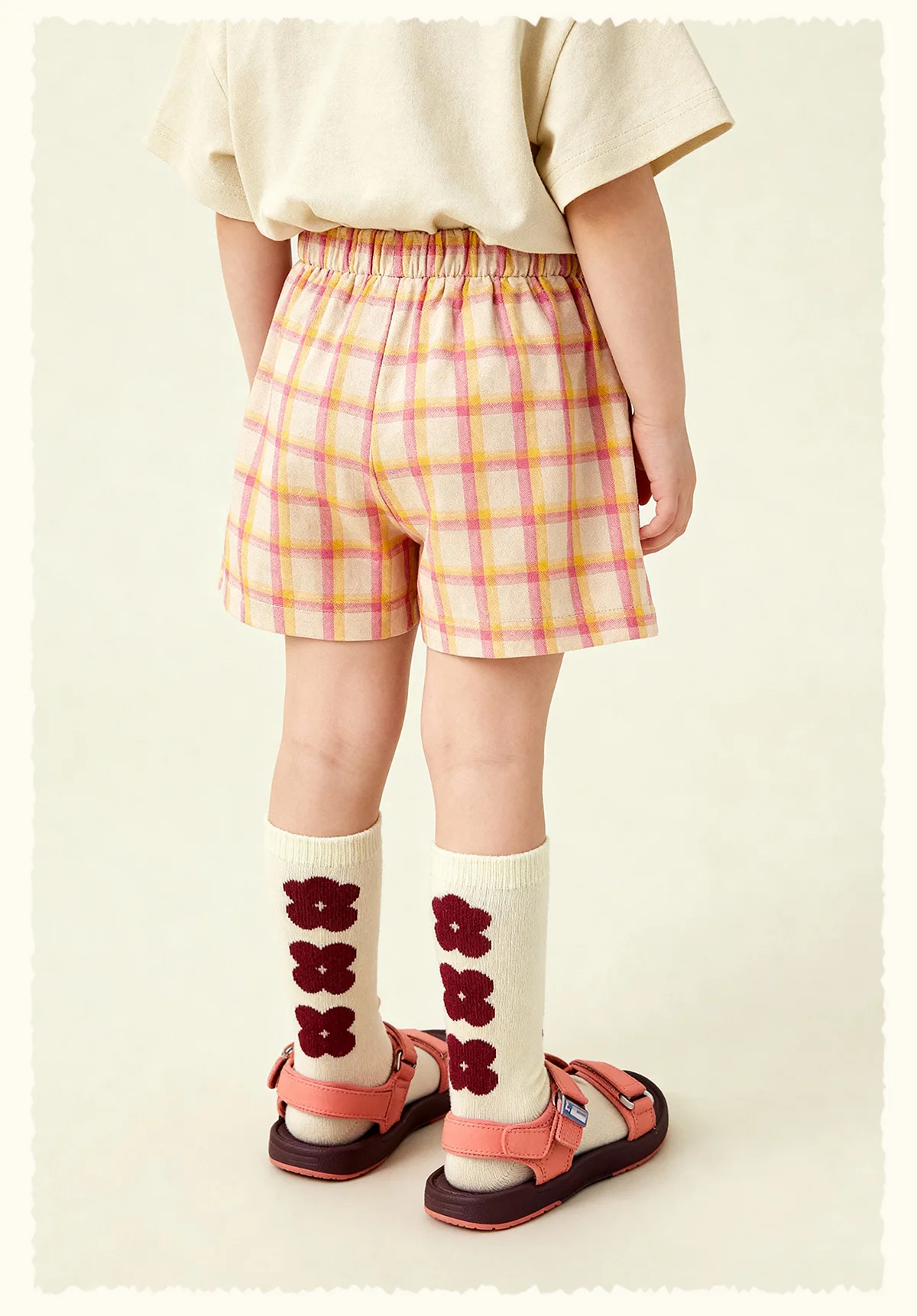 Amila 2026 Sommer-Kindershorts, energiegeladene, vielseitige Stile, Vintage-Kontrastfarbe, vielseitige, modische Freizeitshorts – Detail 18