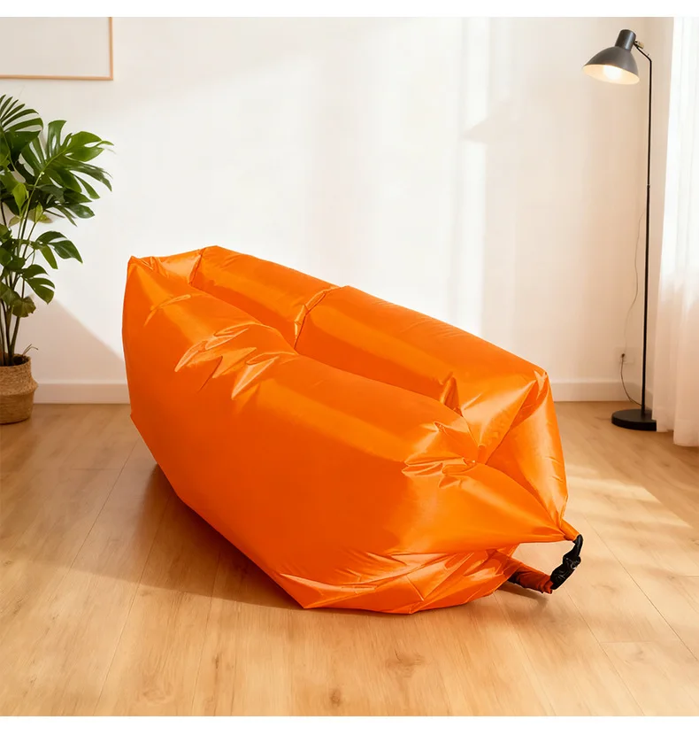 Portable Air Sofa Waterproof Fast Inflatable Lounger for Beach Camping Picnic Lightweight Durable Lazy Couch with Carry Bag