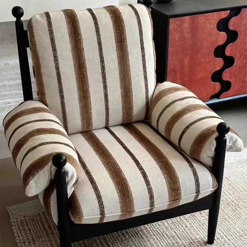 Iron Chair Nordic Chairs Throne Room Curly High Quality Decorative Armchair Relax Black Luxury Butaca Individual Transparent image 3