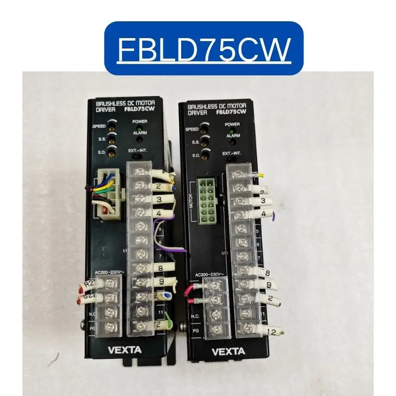 second-hand FBLD75CW servo drive tested ok
