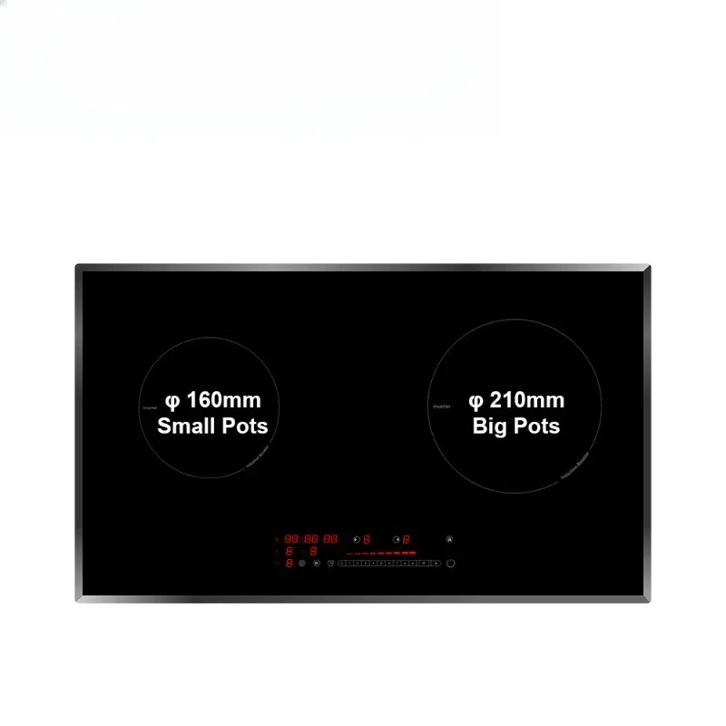 Household appliance supplier with two burner induction furnaces.